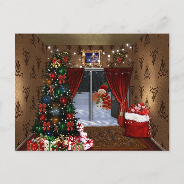 Tarjeta de Nochebuena (Anverso)