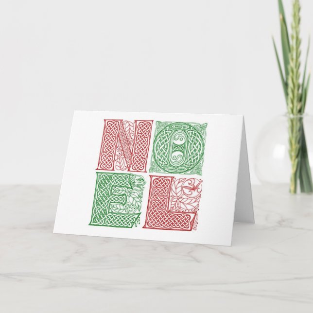 Tarjeta de Noel del Celtic (Anverso)