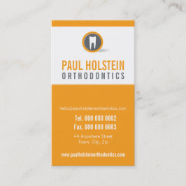 TARJETA DE NOMBRAMIENTO DENTISTA :: logotipo denta