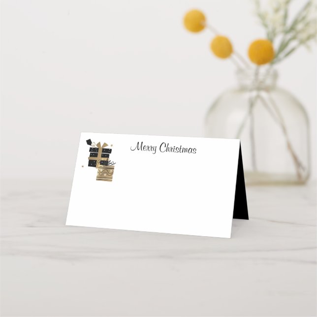 Tarjeta de nombre (Anverso)