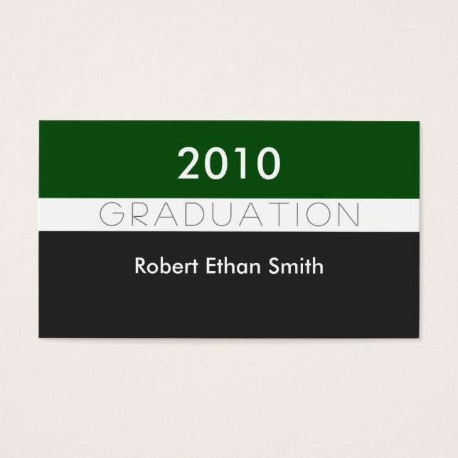 Tarjeta de nombre (Frente)