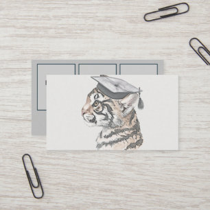 Tarjeta de nombre de graduación   Añadir 3 fotos