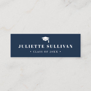 Tarjeta de Nombre de Graduación Tarjeta de Inser