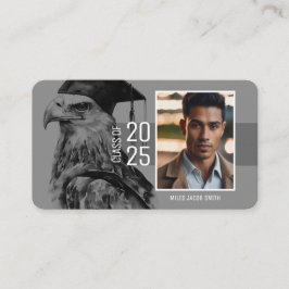 Tarjeta de nombre de graduado | Águila
