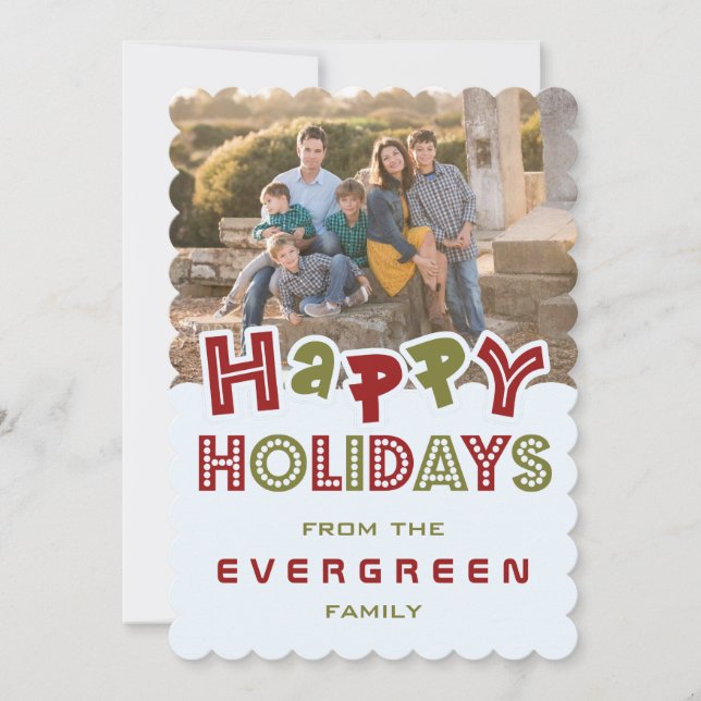 Tarjeta de nombre y foto del personalizado de Feli (Anverso)