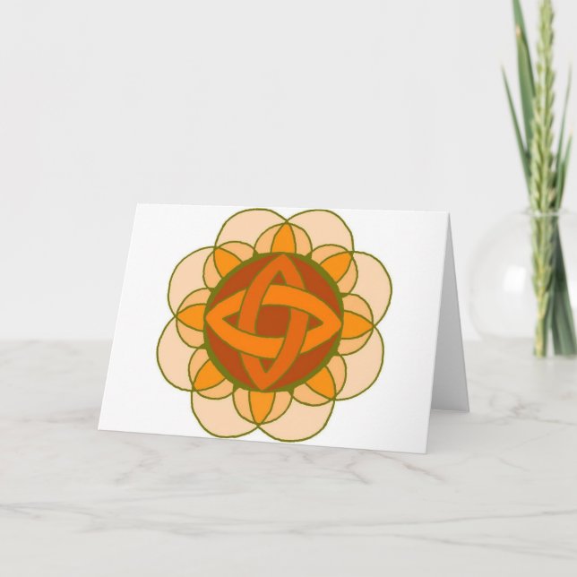 Tarjeta de nota "Abriendo el Sacral Chakra" (Anverso)