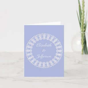 Tarjeta de nota adaptable de Wedgewood Blue1