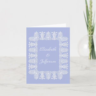 Tarjeta de nota adaptable de Wedgewood Blue1
