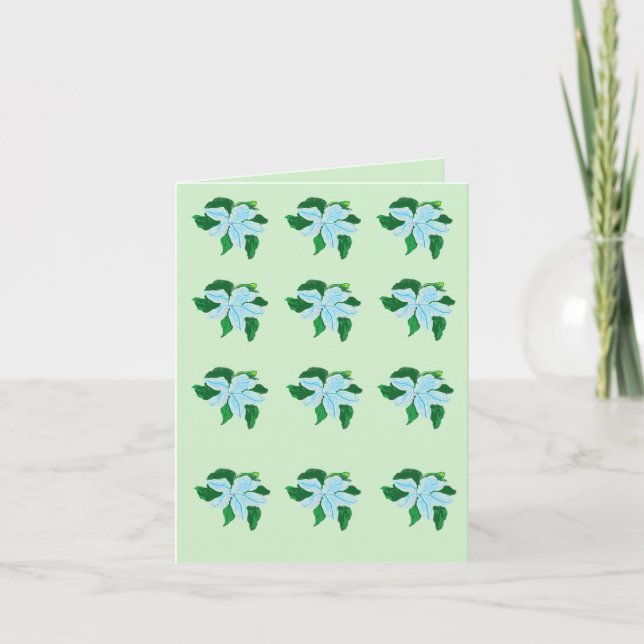 Tarjeta de nota : Aire de flor de primavera (Anverso)