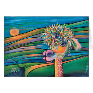 Tarjeta de nota Alpaca - Kathleen