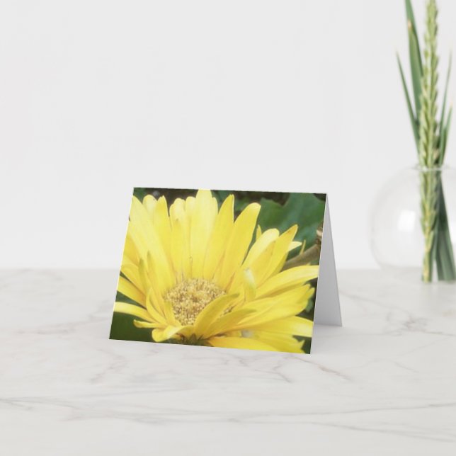 Tarjeta de nota amarilla de Gerber (Anverso)