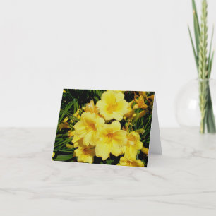 Tarjeta de nota amarilla Mini Lilis