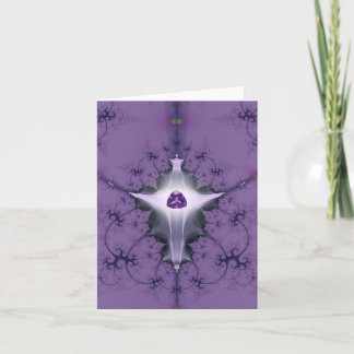 Tarjeta de nota Amethyst de la diosa