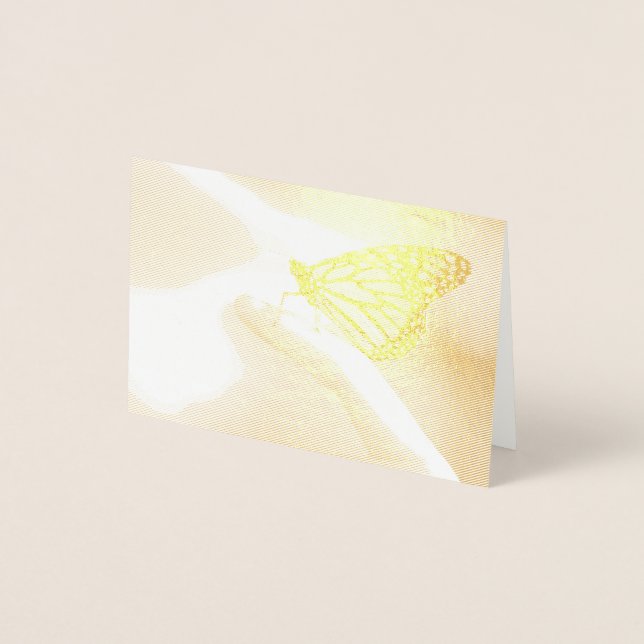 Tarjeta de nota amistosa monarca (Anverso)