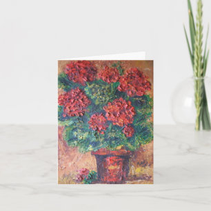 Tarjeta de nota Ann Hayes Pintando Belleza Roja