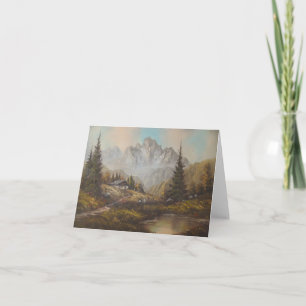 Tarjeta de nota Ann Hayes Pintando el sueño bávaro