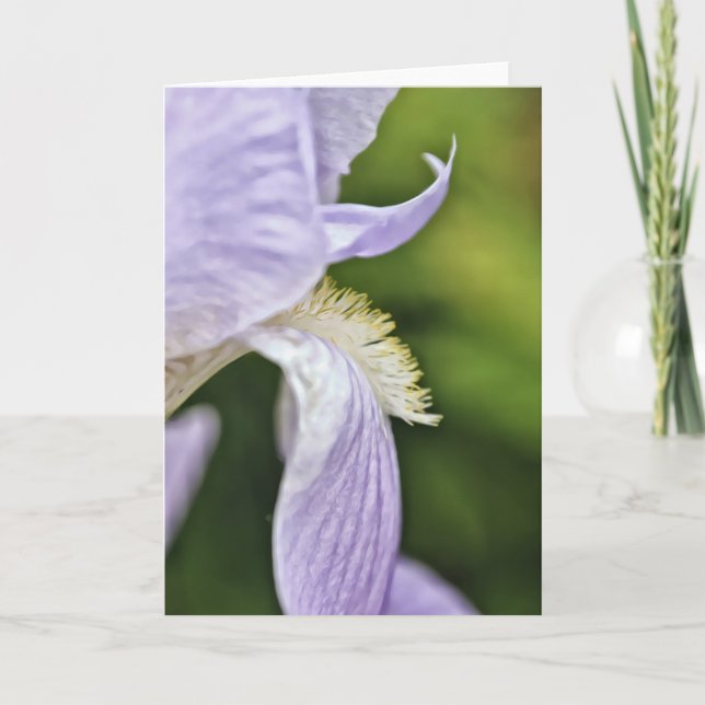Tarjeta De Nota Artística Iris Tónica Lilac (Anverso)