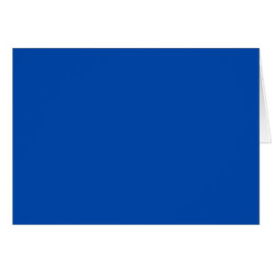 Tarjeta de nota azul cobalto