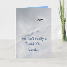 Tarjeta de nota Big Hug Gracias