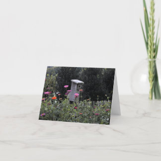Tarjeta de nota Bird House 2