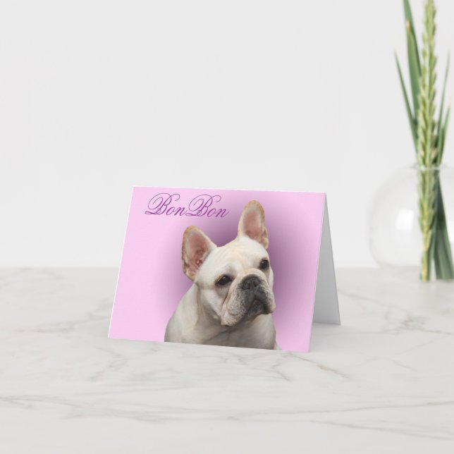 Tarjeta de nota Bon Bon (Anverso)