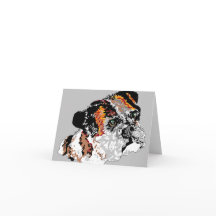 Tarjeta de nota/ Boxeador