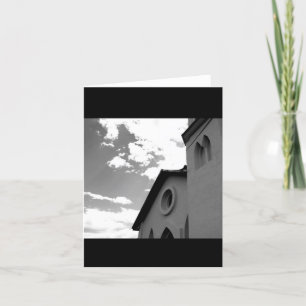 Tarjeta de nota católica de la misión de la