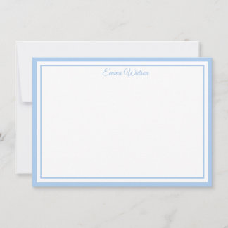 Tarjeta de nota con nombre personalizado