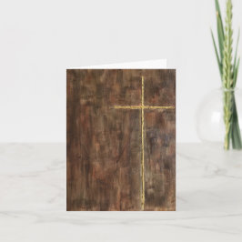 Tarjeta de nota cruzada en blanco de personalizabl