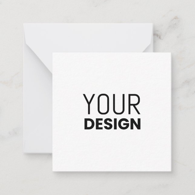 Tarjeta de nota cuadrada (Anverso)