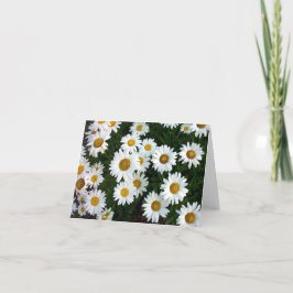 Tarjeta de nota Daisy