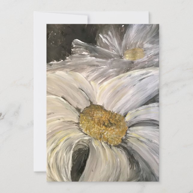 Tarjeta de nota Daisy (Anverso)