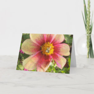 Tarjeta de nota "Daisy Indio Rosa"