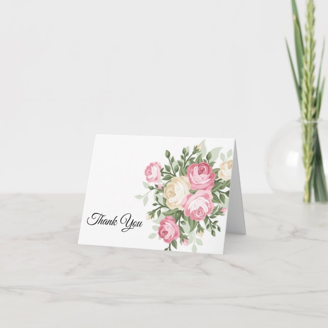 Tarjeta de nota de agradecimiento (Anverso)