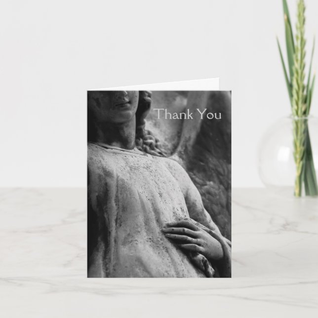 Tarjeta de nota de agradecimiento de Angel 6 (Anverso)