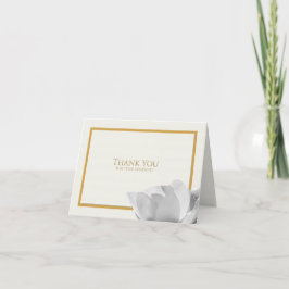 Tarjeta de nota de agradecimiento de solidaridad —