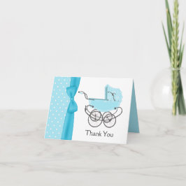 Tarjeta de nota de agradecimiento del programa Blu