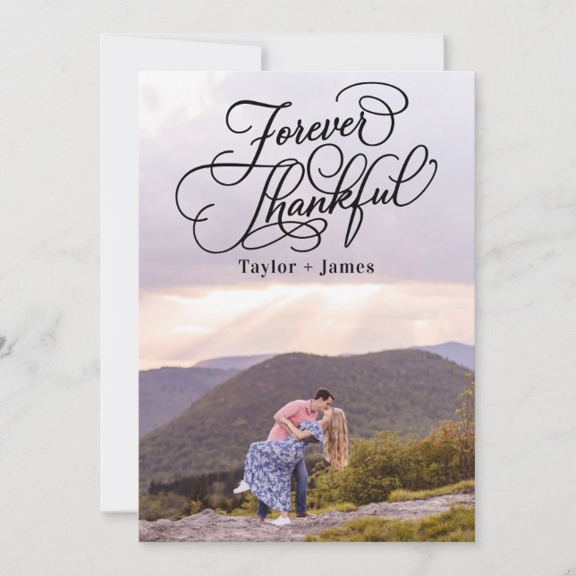 Tarjeta de nota de agradecimiento especial por día (Anverso)