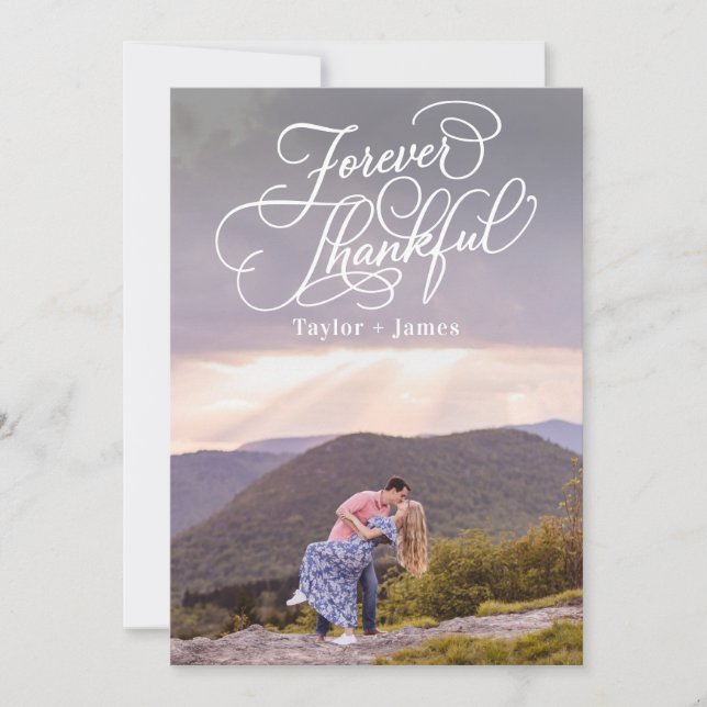 Tarjeta de nota de agradecimiento especial por día (Anverso)