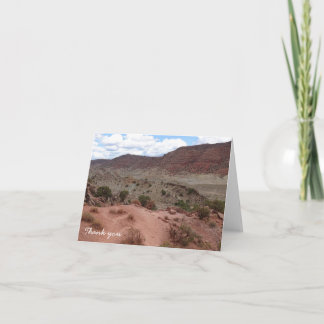 Tarjeta de nota de agradecimiento - Parque Arches 