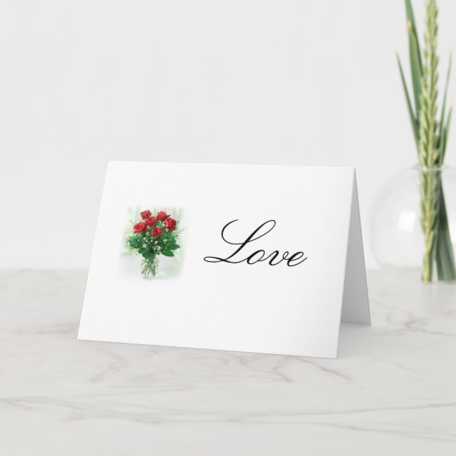 Tarjeta de nota de amor (Anverso)