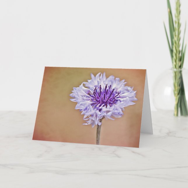 Tarjeta de nota de arte botón de soltero (Anverso)