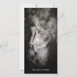 Tarjeta de nota de arte espiritual