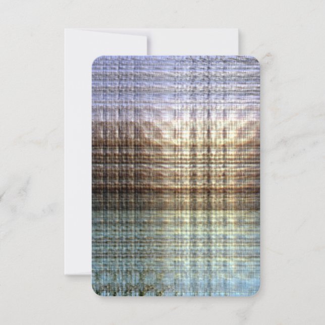 Tarjeta de nota de arte moderno para granjas (Anverso)