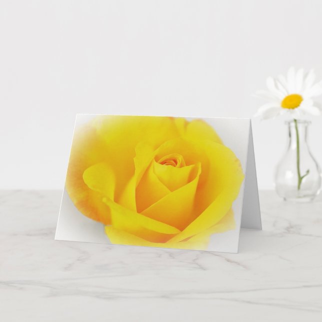 Tarjeta de nota de arte rosa amarillo brillante Dr (Planta pequeña)