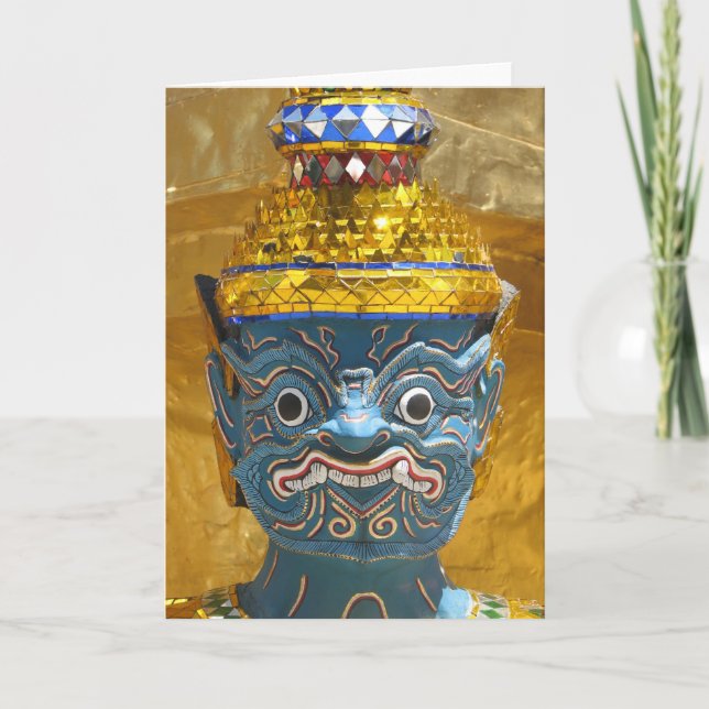 Tarjeta de nota de Bangkok (Anverso)