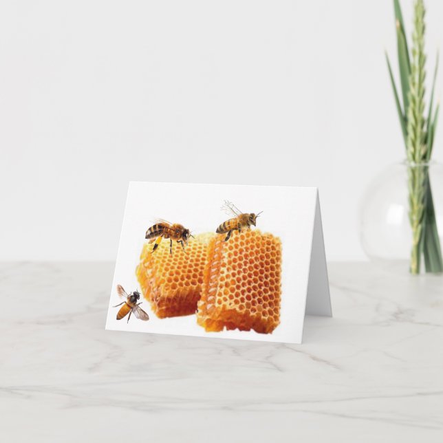 Tarjeta de nota de bebes de miel (Anverso)