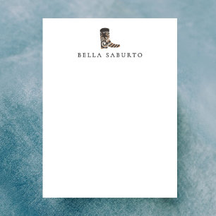 Tarjeta de nota de bota de campo