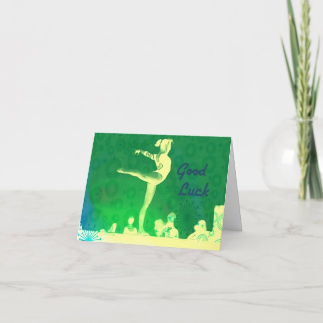 Tarjeta de nota de buena suerte (Anverso)