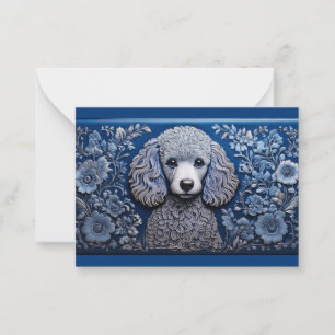 Tarjeta de nota de canapé de arte folclórico de to